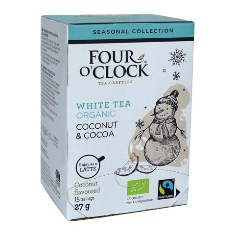 Four O ' Clock, White tea Coconut&Cocoa Winter